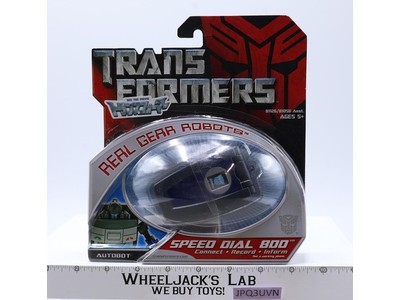 Speed Dial 800 Transformers Real Gear Robots 2007 Hasbro NEW SEALED