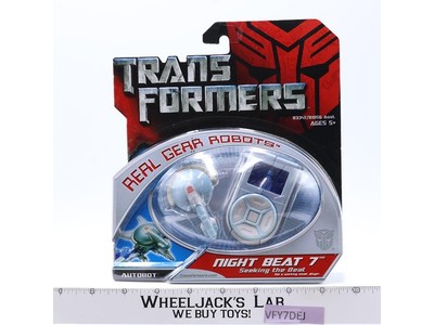 Night Beat 7 Transformers Real Gear Robots 2007 Hasbro NEW SEALED