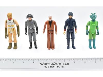 Lot Collection #4 X5 Star Wars 1980 Kenner Star Wars Vintage Action Figure