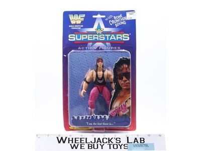 Bret Hitman Hart WWF Wrestling Superstars 1996 Jakks Pacific Figure NEW SEALED
