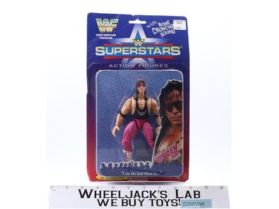 Bret Hitman Hart WWF Wrestling Superstars 1996 Jakks Pacific Figure NEW SEALED