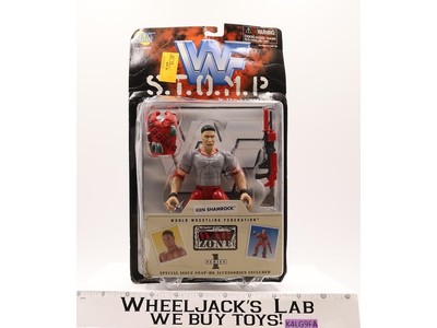 Ken Shamrock S.T.O.M.P. WWF Wrestling 1997 Jakks Pacific Figure NEW SEALED