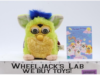 ELECTRONIC FURBY W/Blue Eyes Model 70-800 Tiger Electronics 1998 WORKS