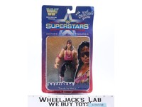 Bret Hitman Hart WWF Wrestling Superstars 1996 Jakks Pacific Figure NEW SEALED