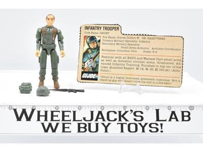 Grunt V1 100% Complete GI Joe 1983 Hasbro Action Figure Vintage