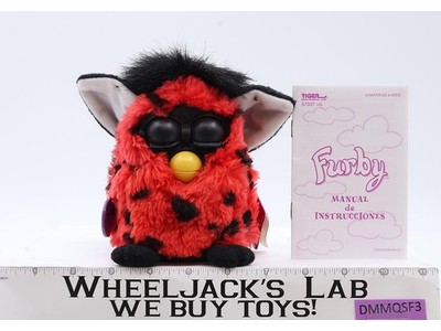 ELECTRONIC Furby Ladybug Model 70-800 W/ Instructions Tiger Electronics 1999