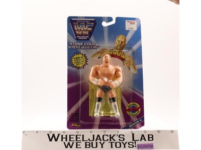 Stone Cold Steve Austin Bend-Ems WWF Wrestling 1997 Just Toys 4.5" NEW SEALED