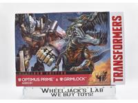 Grimlock Optimus Prime Platinum Edition MISB AOE Age Of Extinction Transformers