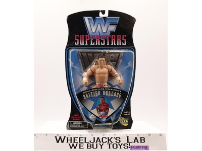 British Bulldog WWF Wrestling Superstars 1996 Jakks Pacific Figure NEW SEALED