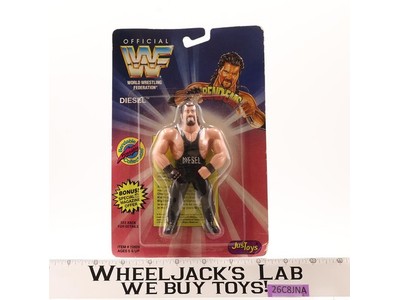 Diesel Bend-Ems WWF Wrestling 1994 Just Toys 5" Action Figure NEW SEALED