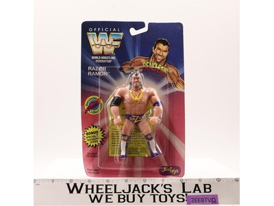 Razor Ramon Bend-Ems WWF Wrestling 1994 Just Toys 5" Vintage NEW SEALED