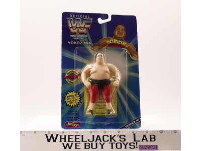 Yokozuna Bend-Ems WWF Wrestling 1996 Just Toys 4.5" Figure NEW SEALED