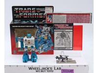 Topspin 100% Complete w/Box 1985 Vintage Hasbro Action Figure G1 Transformers