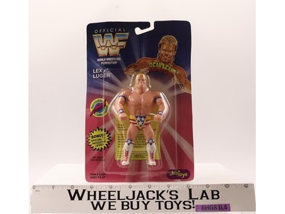 Lex Luger Bend-Ems WWF Wrestling 1997 Just Toys 4.5" Figure NEW SEALED