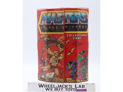 Action Figure Collectors Case 1984 MOTU Mattel Masters of the Universe