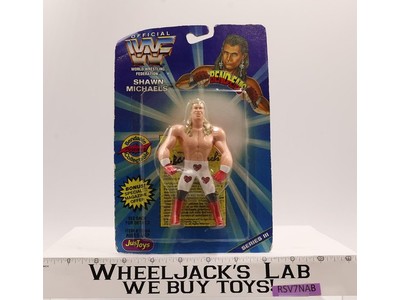 Shawn Michaels Bend-Ems WWF Wrestling 1997 Just Toys 4.5" Figure NEW SEALED