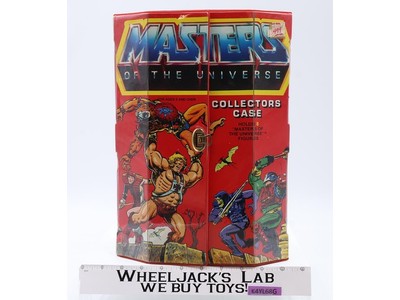Action Figure Collectors Case 1984 MOTU Mattel Masters of the Universe