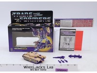 Blitzwing 100% Complete w/Box 1985 Vintage G1 Transformers Hasbro Action Figure