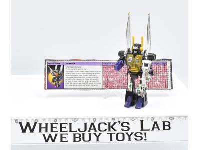 Kickback ~100% Complete 1985 Vintage Hasbro G1 Transformers Action Figure W TECH