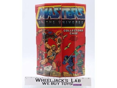 Action Figure Collectors Case 1984 MOTU Mattel Masters of the Universe