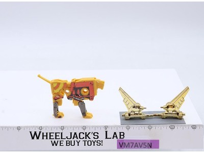 Steeljaw GOLD 100% Complete 1986 Vintage G1 Transformers Lion Figure