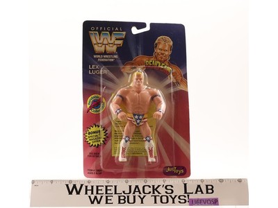 Lex Luger Bend-Ems WWF Wrestling 1997 Just Toys 4.5" Figure NEW SEALED