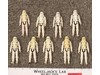 Lot of 9 Star Wars Hoth Stormtroopers 1980s Kenner Vintage Action Figures