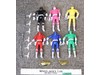 Lot of 6 Auto Morphin Power Rangers 1990s Bandai Action Figures W/ Accessories