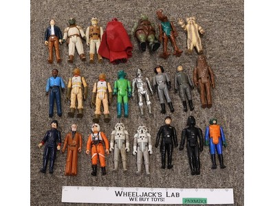 Lot of 23 (#3) Star Wars 1970s-1980s Kenner Vintage Action Figures
