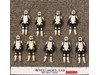 Lot of 9 Star Wars Biker Scouts 1970s-1980s Kenner Vintage Action Figures