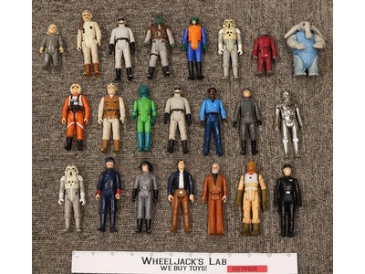 Lot of 22 (#4) Star Wars 1970s-1980s Kenner Vintage Action Figures