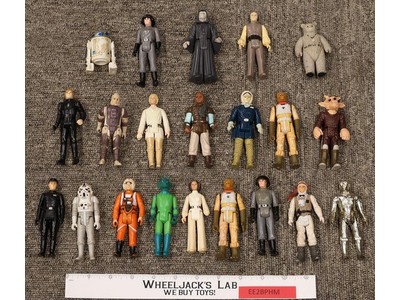 Lot of 21 (#8) Star Wars 1970s-1980s Kenner Vintage Action Figures