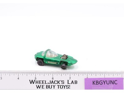 Silhouette Green 1967 1968 Mattel Redline Hot Wheels Vintage RL
