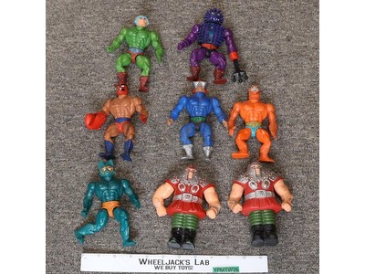 Lot of 8 (#3) He-Man Masters Of The Universe MOTU Vintage 1980s Mattel Figures