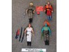 Lot of 4 GI Joe Street Fighters 1990s Hasbro 12" Action Figures and Accessories