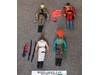 Lot of 4 GI Joe Street Fighters 1990s Hasbro 12" Action Figures and Accessories