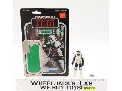 Biker Scout 100% Complete 77 Back-A ROTJ Star Wars Kenner 1983 NO REPRO