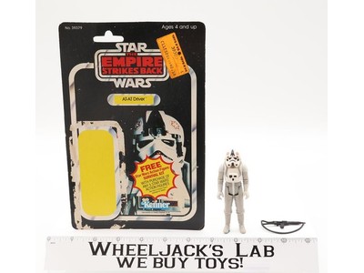 At-At Driver 100% Complete 41 Back-A Star Wars ESB 1980 Kenner NO REPRO