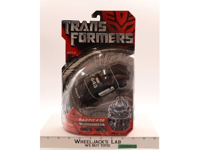 Barricade Deluxe Class Transformers Movie 2007 Hasbro Action Figure NEW SEALED