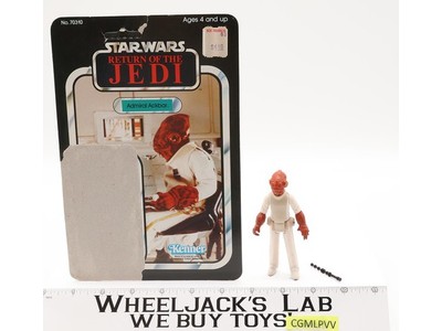Admiral Ackbar Complete 65 Back-A ROTJ Star Wars Kenner 1983 NO REPRO