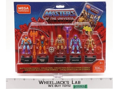 Battle For Eternia Collection Masters Of The Universe Mega Construx NEW SEALED