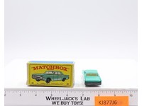 Lincoln Continental No. 31 Original Box Lesney Matchbox 1960's England