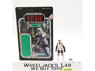 Biker Scout 100% Complete Taiwan 65 Back-A Star Wars ROTJ 1983 Kenner NO REPRO