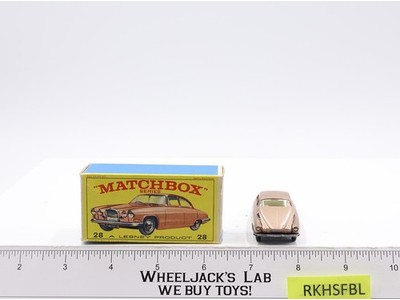 Mark Ten Jaguar No. 28 Lesney Matchbox Series 1960's Made In England Original