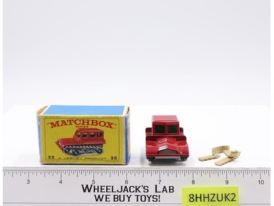 Snow-Trac No. 35 Original Box Lesney Matchbox 1960's England