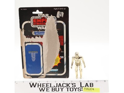 C-3PO 100% Complete 41 Back ESB Star Wars Kenner 1980 NO REPRO