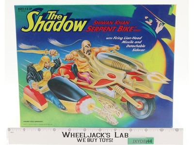 Shiwan Khan Serpent Bike The Shadow 1994 Kenner Action Figure NEW MISB SEALED