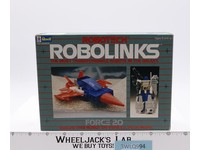 Force 20 Fighter Jet 100% Complete Robolinks Robotech 1985 Revell Action Figure