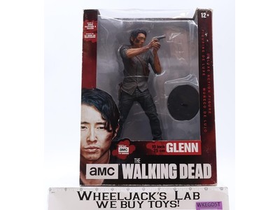 10" Glenn The Walking Dead AMC 2017 McFarlane Toys Action Figure NEW MIB