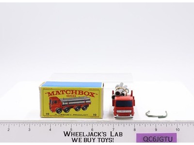 Pipe Truck No. 10 Original Box Lesney Matchbox 1960's England